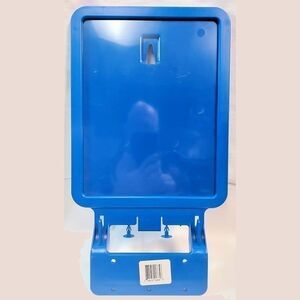 Busch Sign Frame for Trash Waste Bin Can XL Clip-On